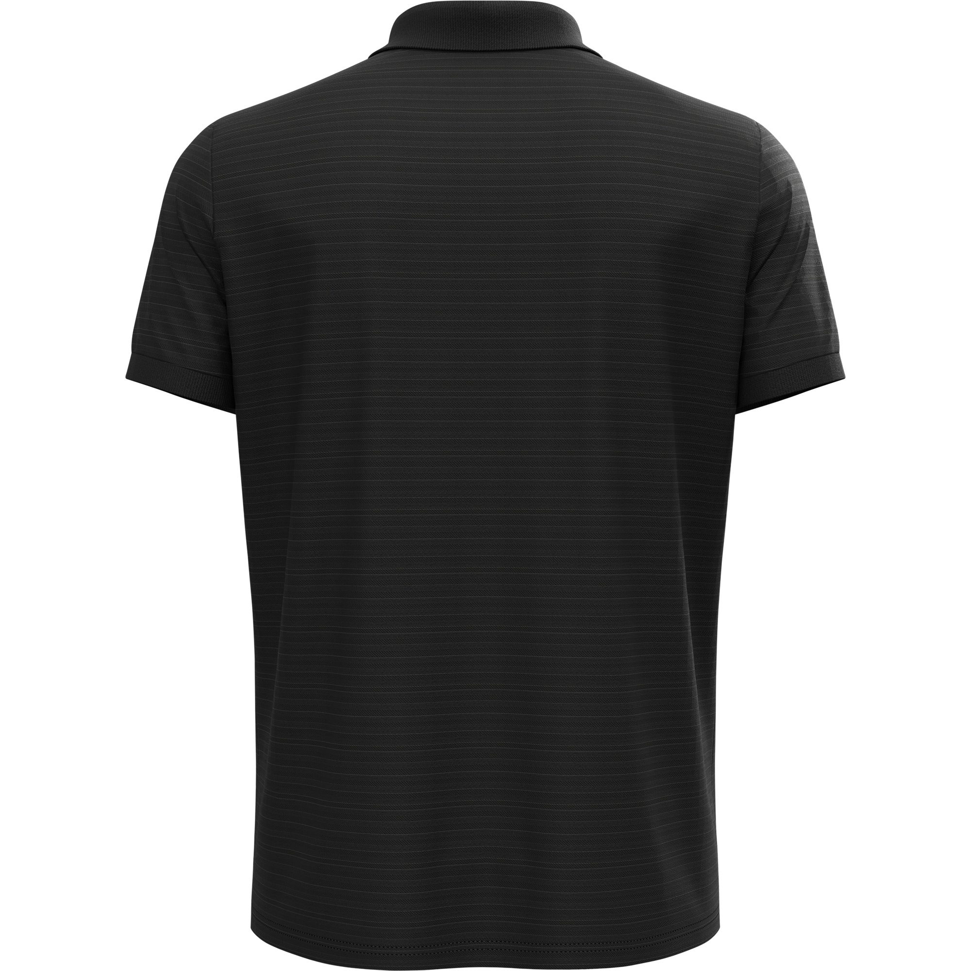 Odlo Ascent Natural Poloshirt Herren schwarz