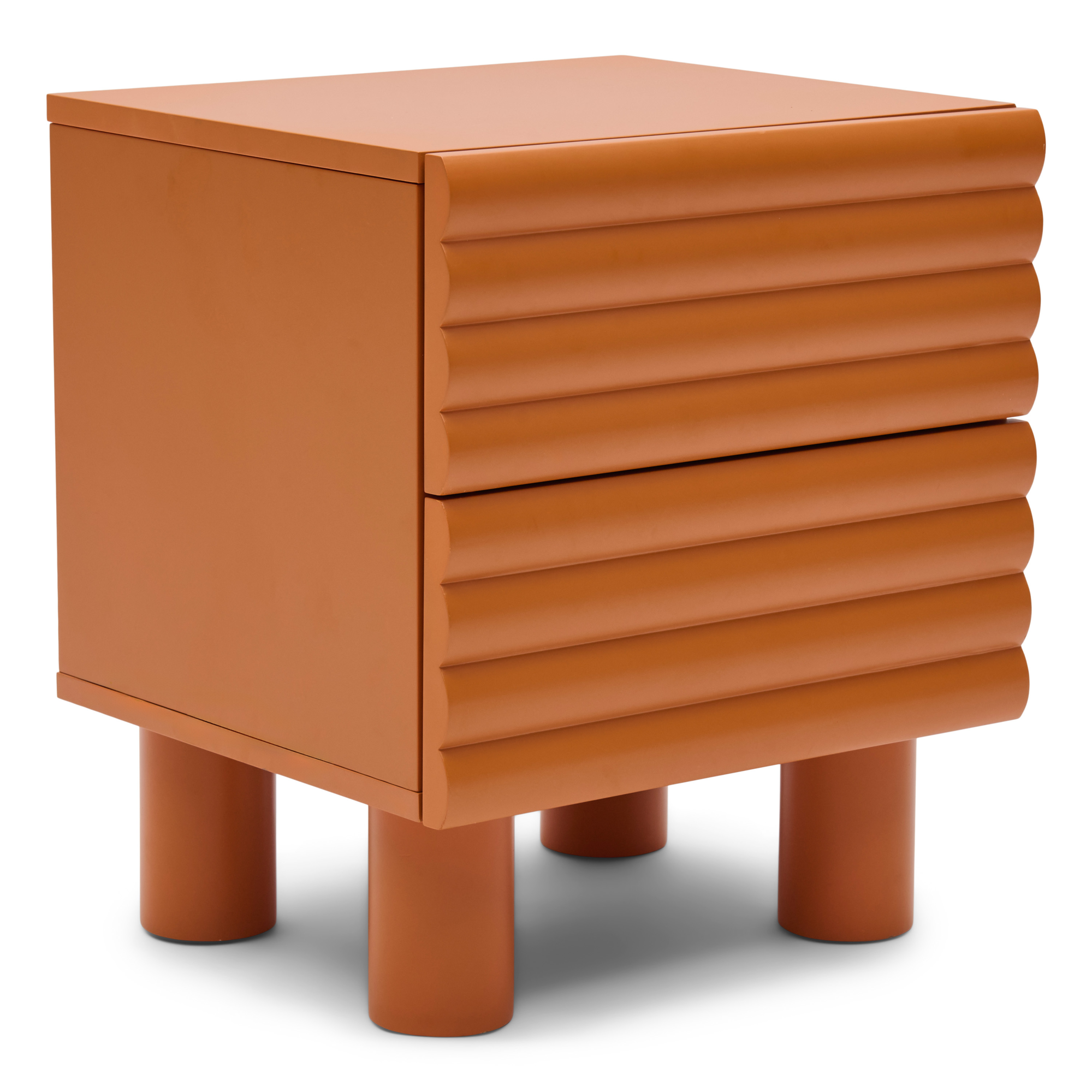 Pre-order Nachtkastje Row 48x44 cm orange