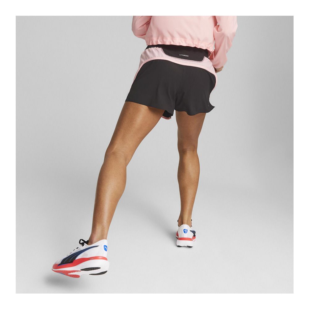 Puma RUN VELOCITY - Short Femme puma black/koral ice