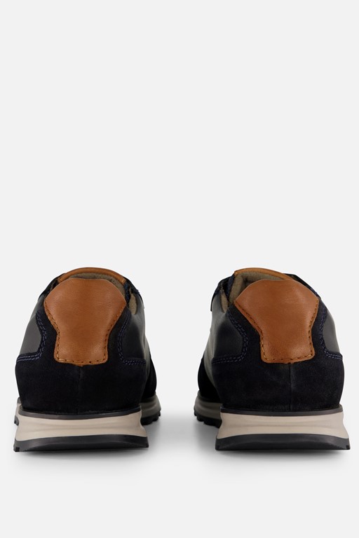 Bugatti Cirino Sneakers blauw Leer