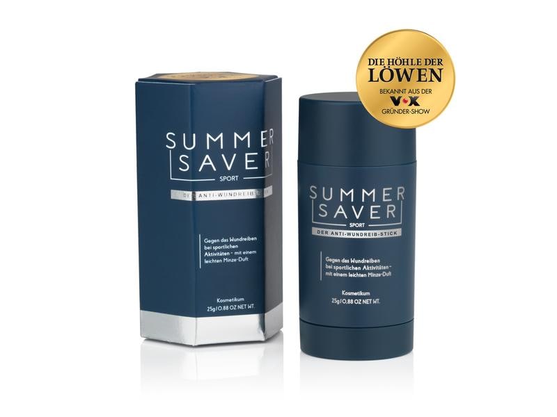 SUMMER SAVER Anti-Wundreib-Stick Sport Unisex 25 g Wasserfester Anti-Wundreib-Stick aus der TV-Show «Höhle der Löwen»