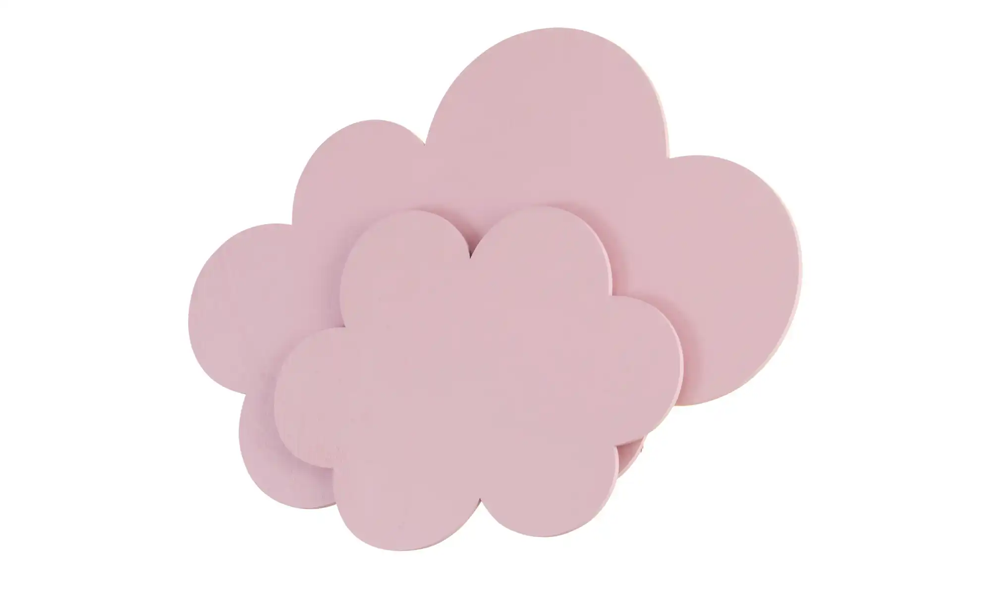 LED-Wandleuchte, Rosa Wolke