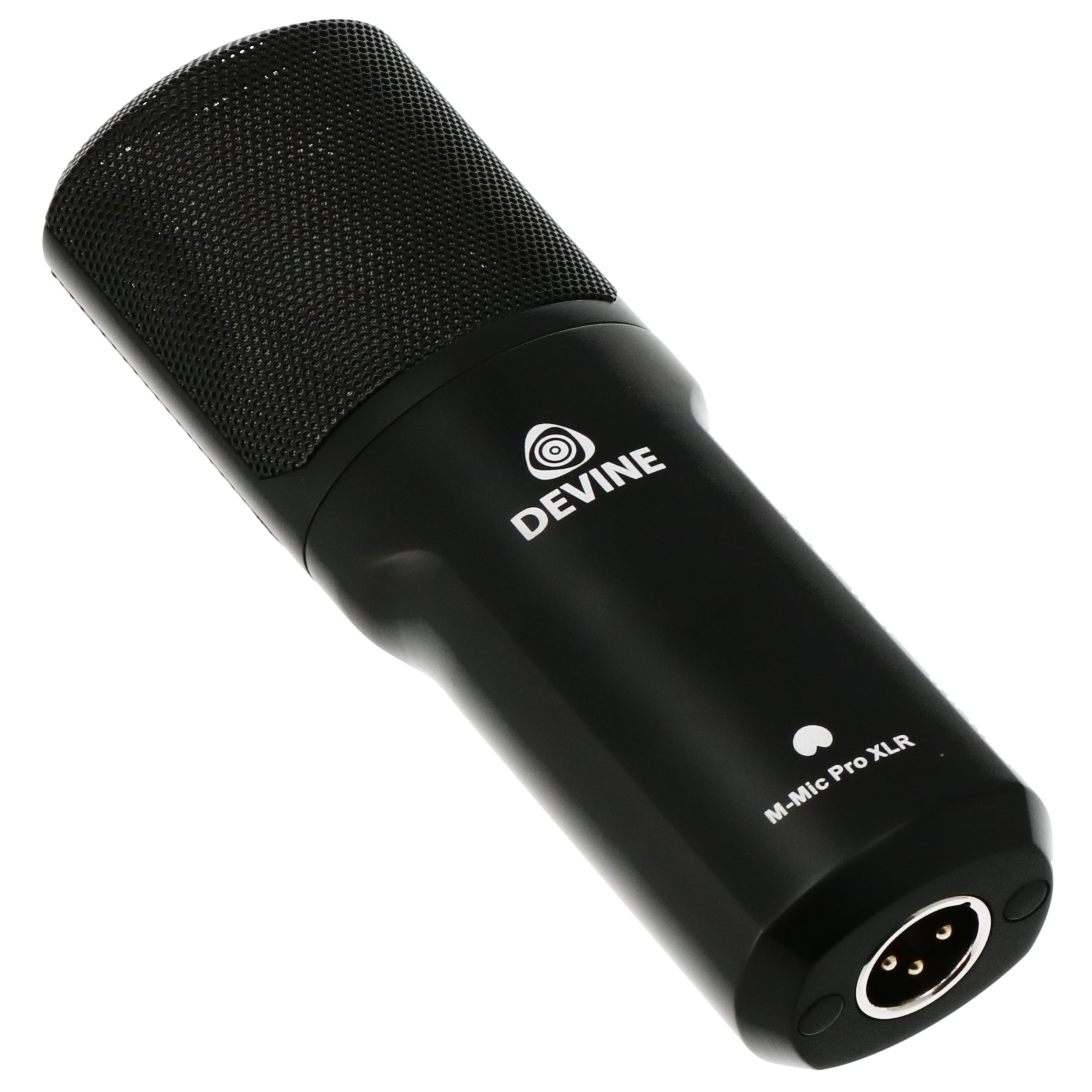 Devine M-Mic PRO XLR BK grootmembraan condensatormicrofoon zwart