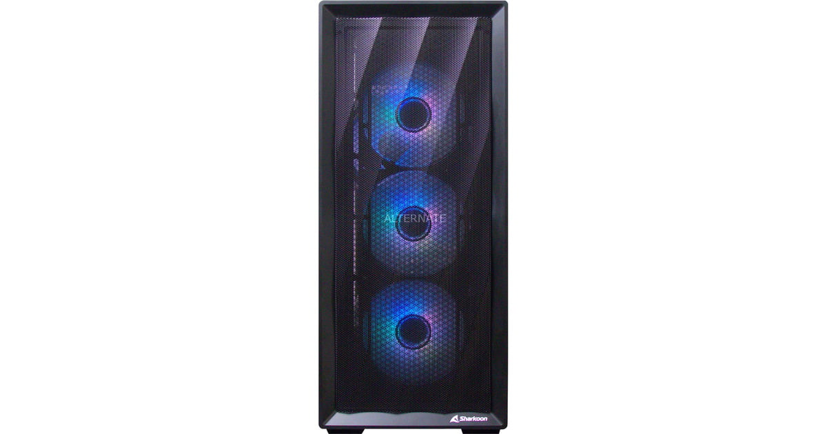 ALTERNATEThunderstorm Starter Ryzen 5 – RTX 5060 gaming pc  (Zwart | R5 7500F | RTX 5060 | 32 GB | 1 TB SSD)