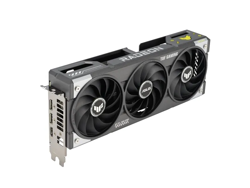 ASUS TUF Gaming Radeon RX 9060 XT OC 16GB Grafikkort - 16GB GDDR6, HDMI, 3x DP