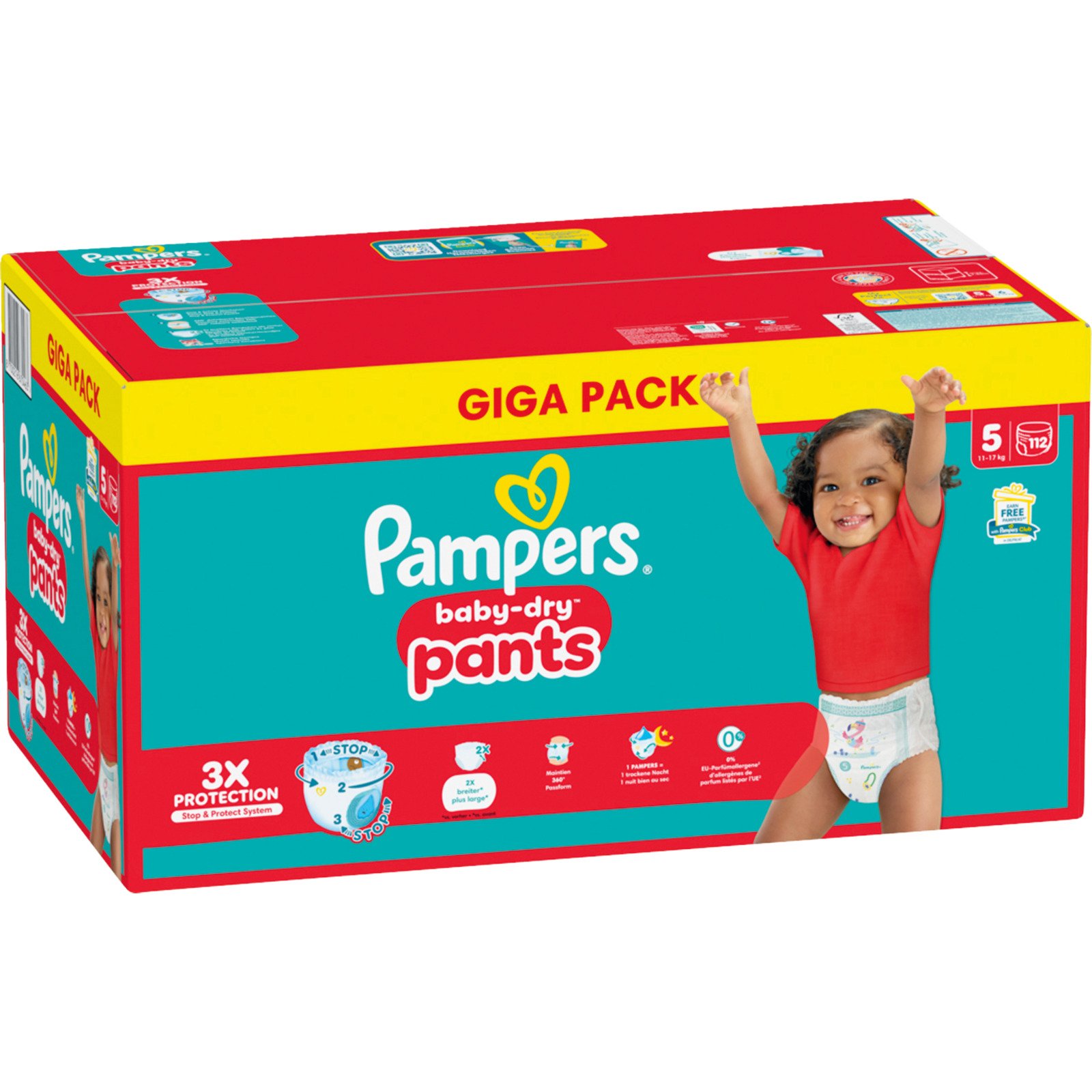 Pampers Dry Pants Grösse 5 112 Windeln