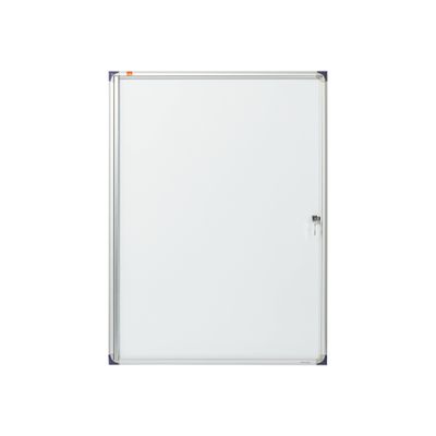 Nobo - Vitrine intérieure 9 A4 (730 x 980 mm) - cadre aluminium fond métal