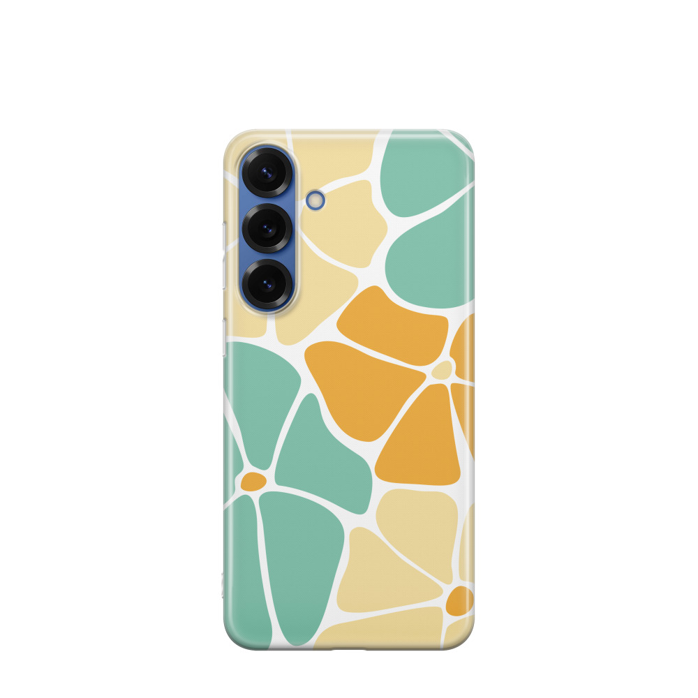 Samsung Galaxy S25 Plus Gummi Hülle Sommerfrucht - Orange