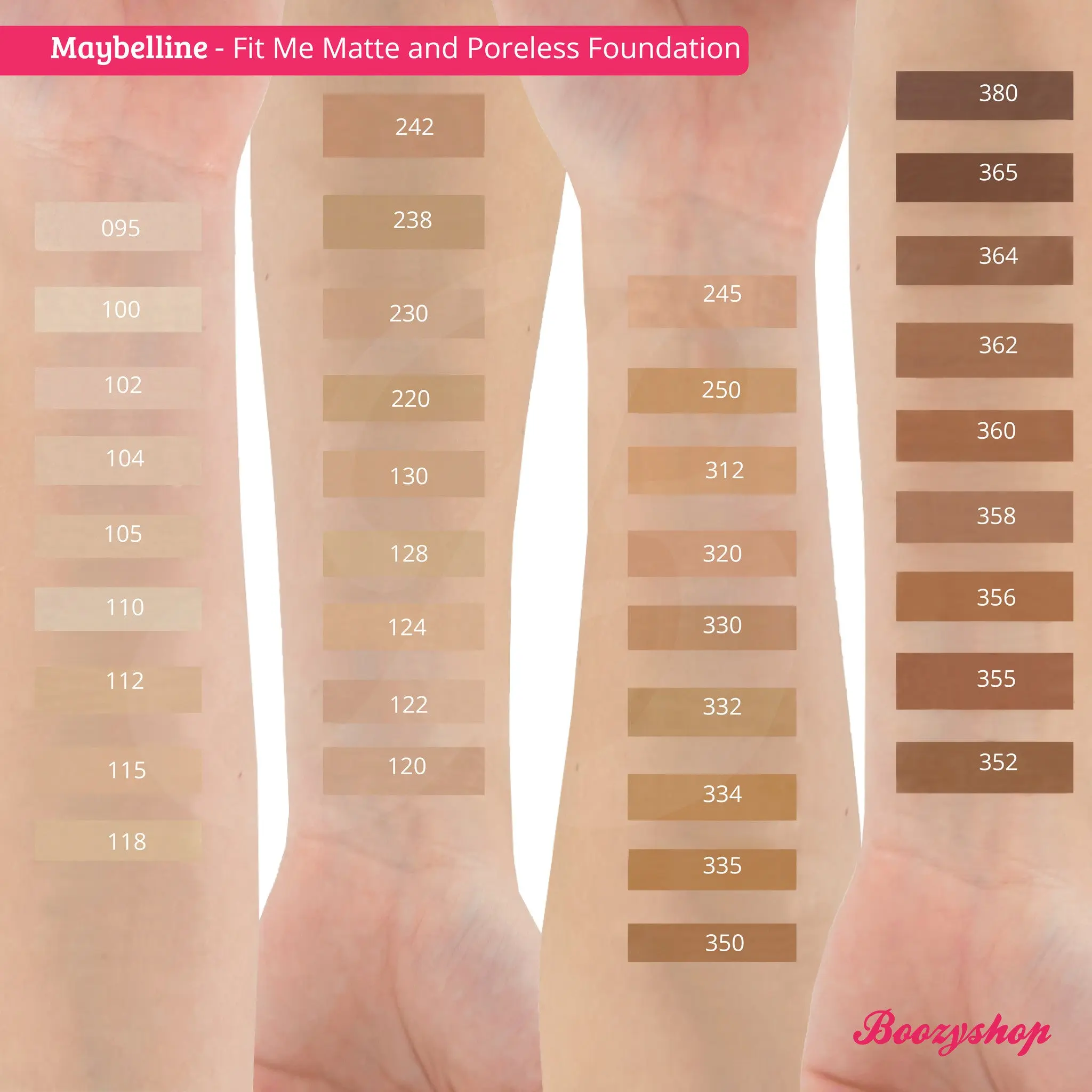 Fit Me Matte and Poreless Foundation
