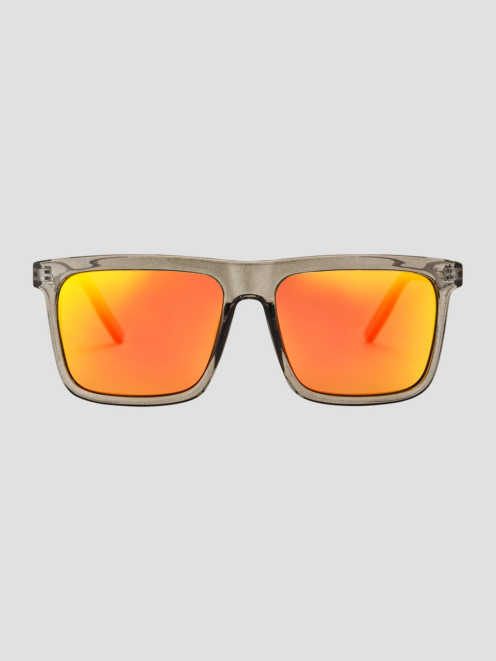 CHPO Bruce Grey Sunglasses red mirror