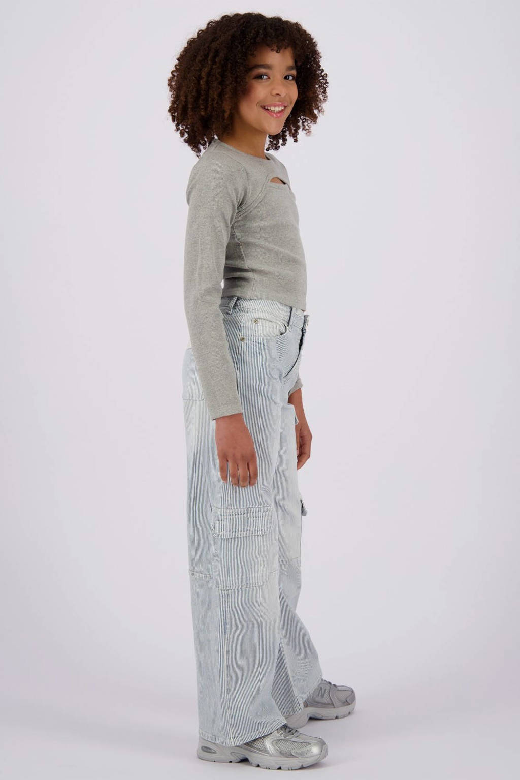 Vingino longsleeve lichtgrijs melange
