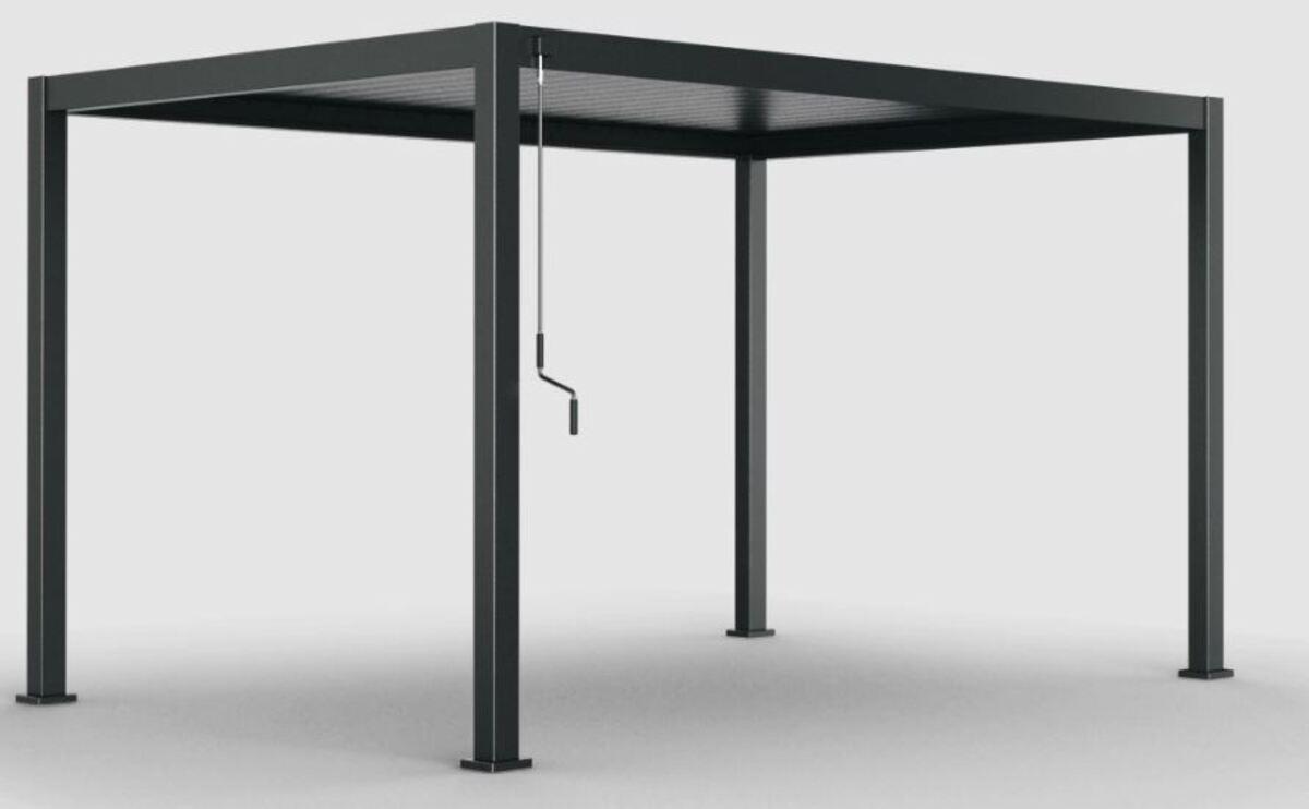 PERGOLA EVORA 4X3M GRAPHITE