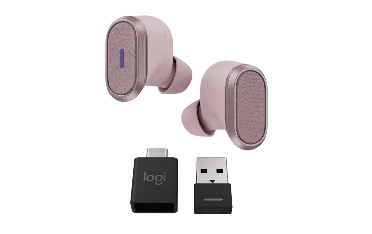 Headset Zone True Wireless Rosa<br>Bluetooth Earbuds in der Business-Version mit geräuschunterdrückendem Mikrofon