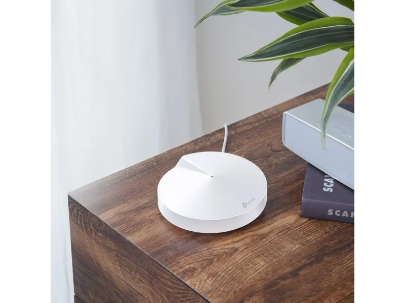 TP-Link DECO M5 - Wi-Fi-system - (2 routere) - op til 4500 sq.ft - mesh 1GbE - Wi-Fi 5 - Dual Band