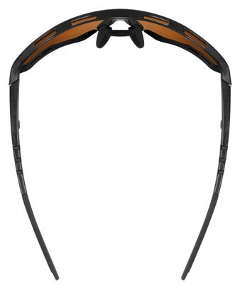 Scicon Sports Aerocomfort SCN XT XL Lunettes De Soleil De Performance Sportive (Miroir De Bronze Photocromique Scnxt/Luminosité Noire)