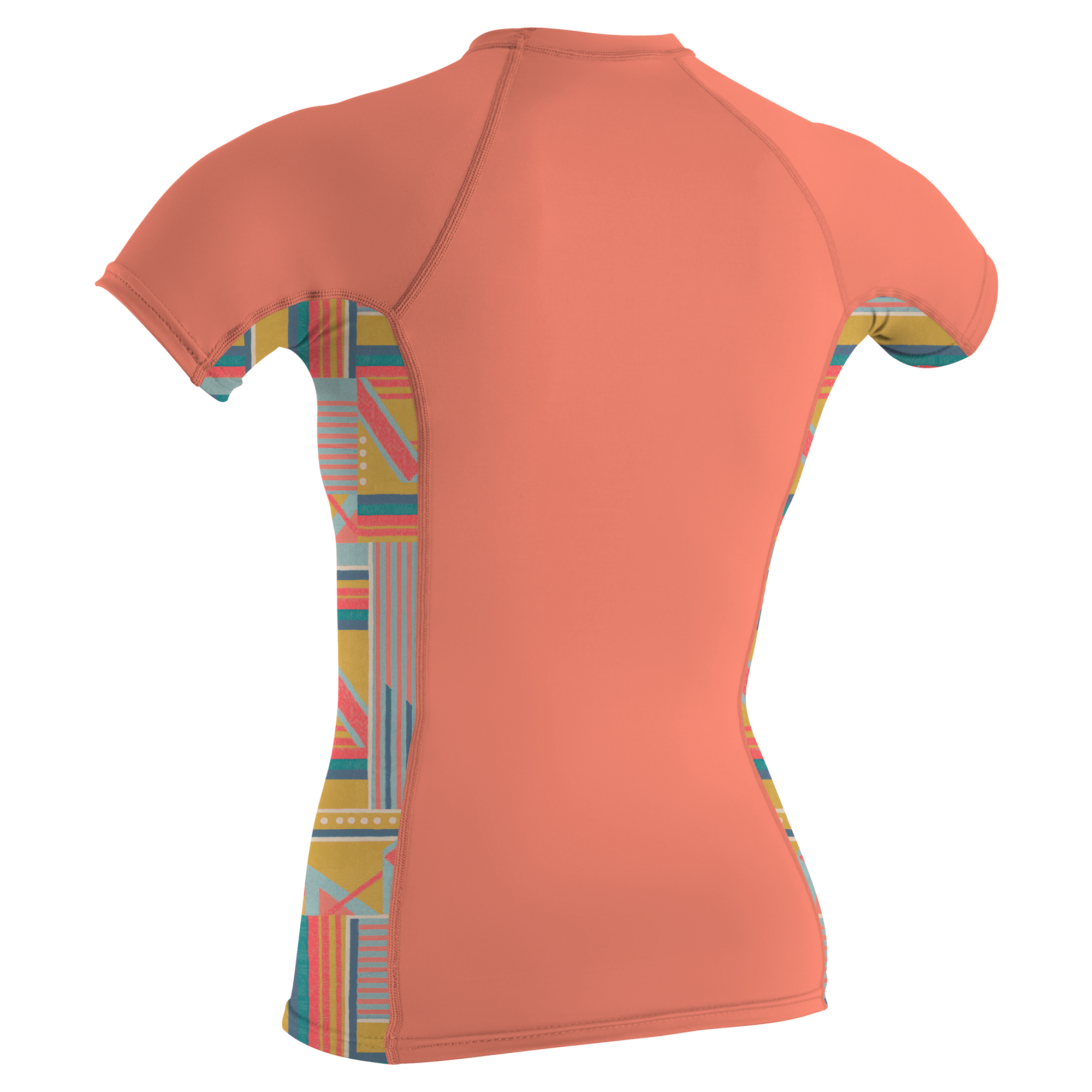 O'Neill Wms Side Print S/S Rash Guard - 2024 Opal / Mirage