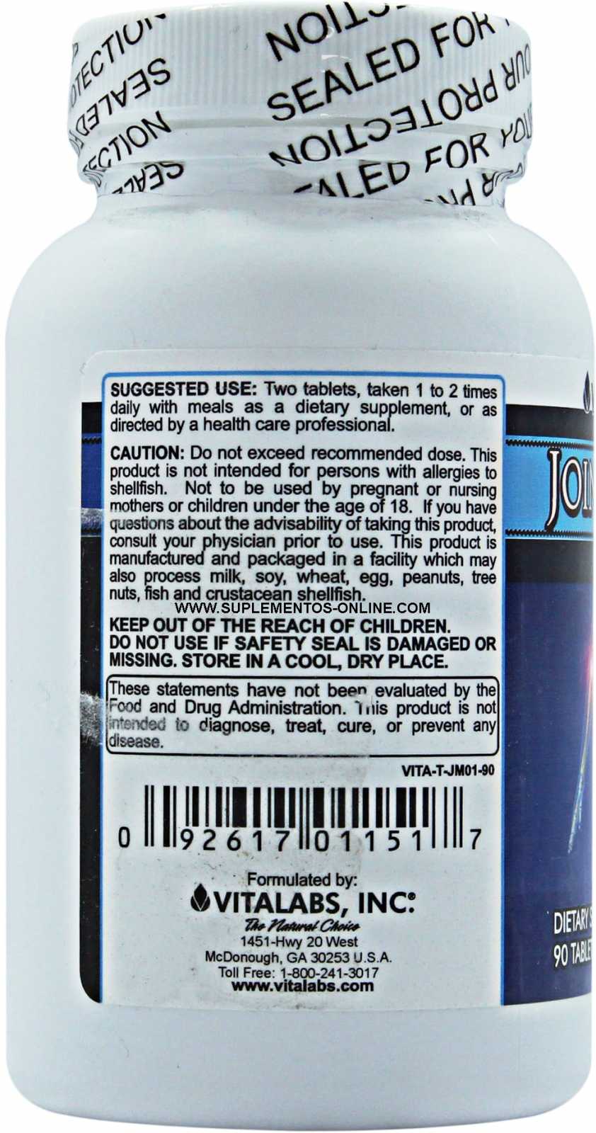 Vitalabs Joint Matrix 90 comprimidos