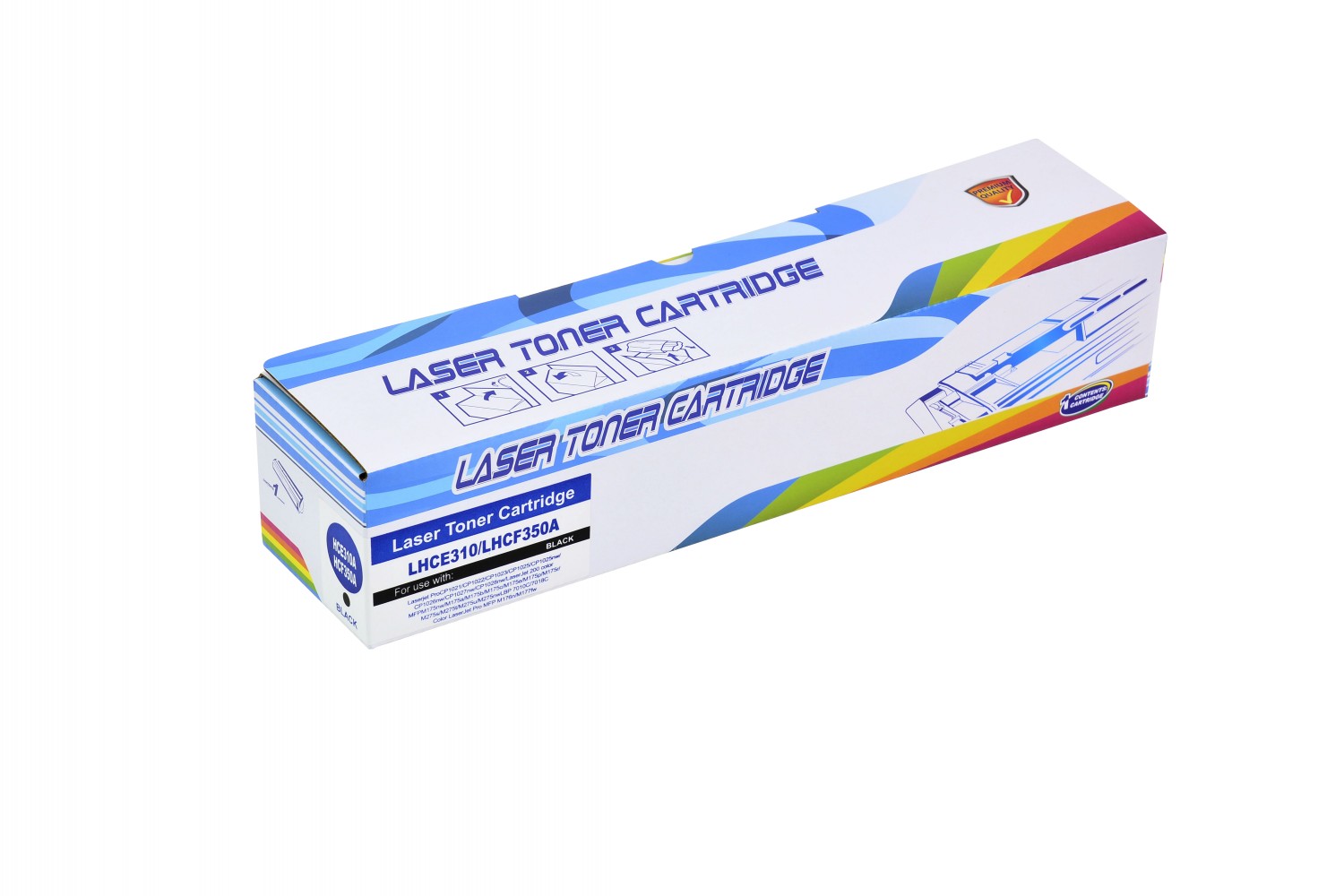 Toner schwarz kompatibel mit HP CF350A / 130A