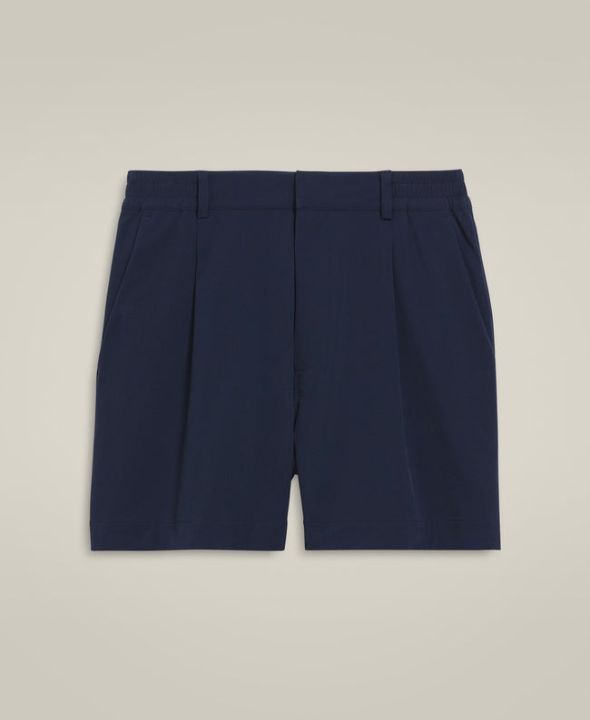 Wynne Pull-On Bundfalten-Shorts