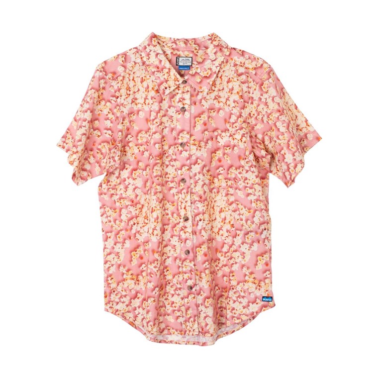 KAVU Girl Party T-Shirt Women Pretty In Popcorn
