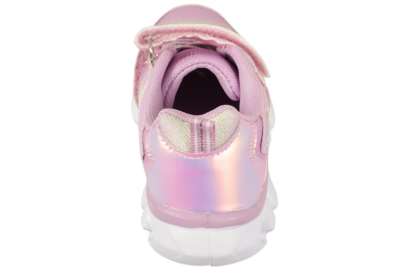 ZIGZAG SASERTA KIDS SHOE W/LIGHTS LAVENDER STAR