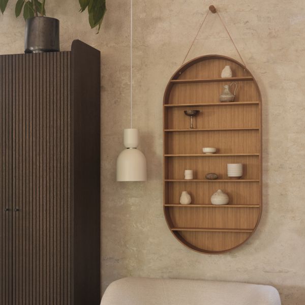 Ferm Living Wandrek Ovaal - Oiled Oak