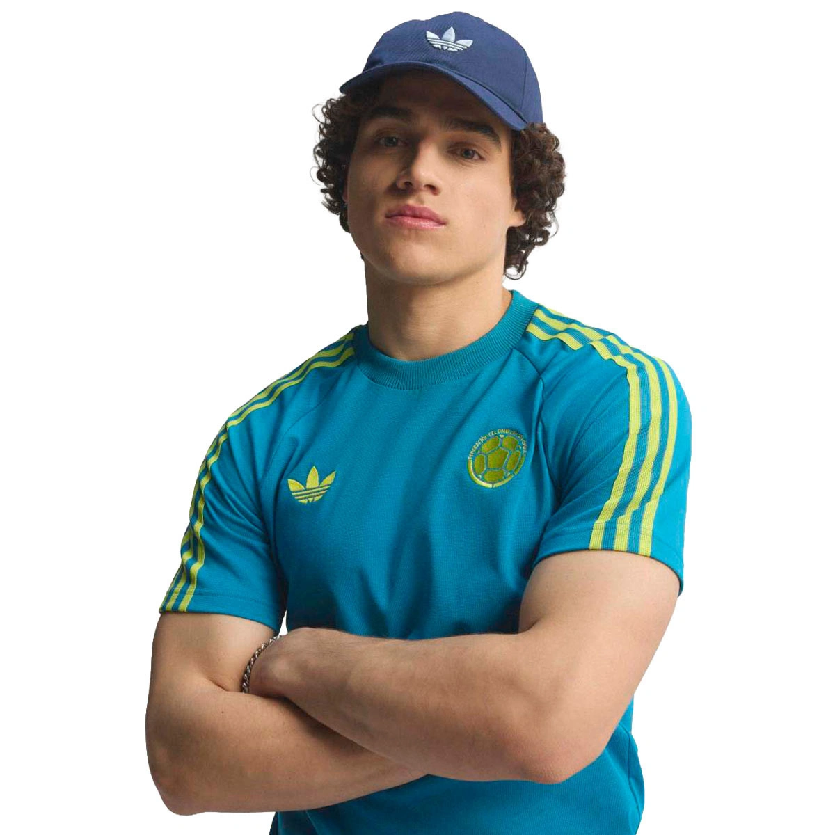T-Shirt adidas Colômbia Originals Adicolor Mundial 2026