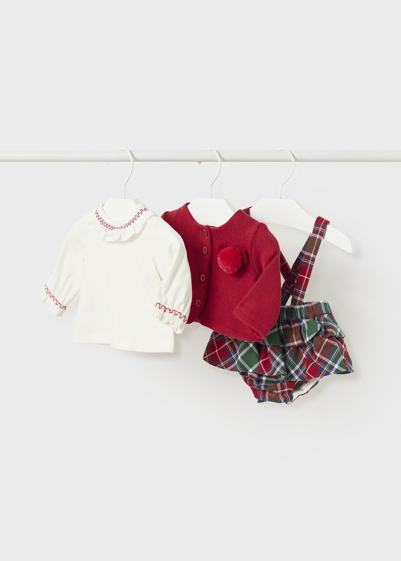 Conjunto de 3 peças para recém-nascido