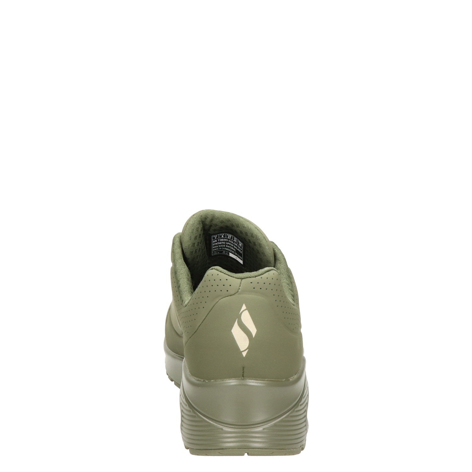 Street Uno dames sneaker Skechers Groen