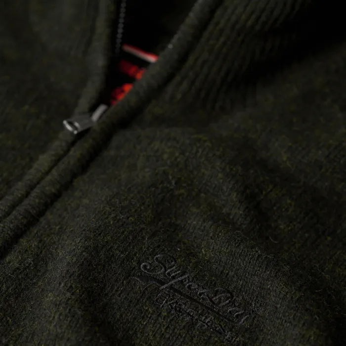 Superdry Essential Knit Henley Trui Heren