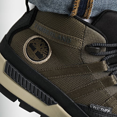 Baskets Euro Trekker Super Ox A65FG Black Tectuff Olive
