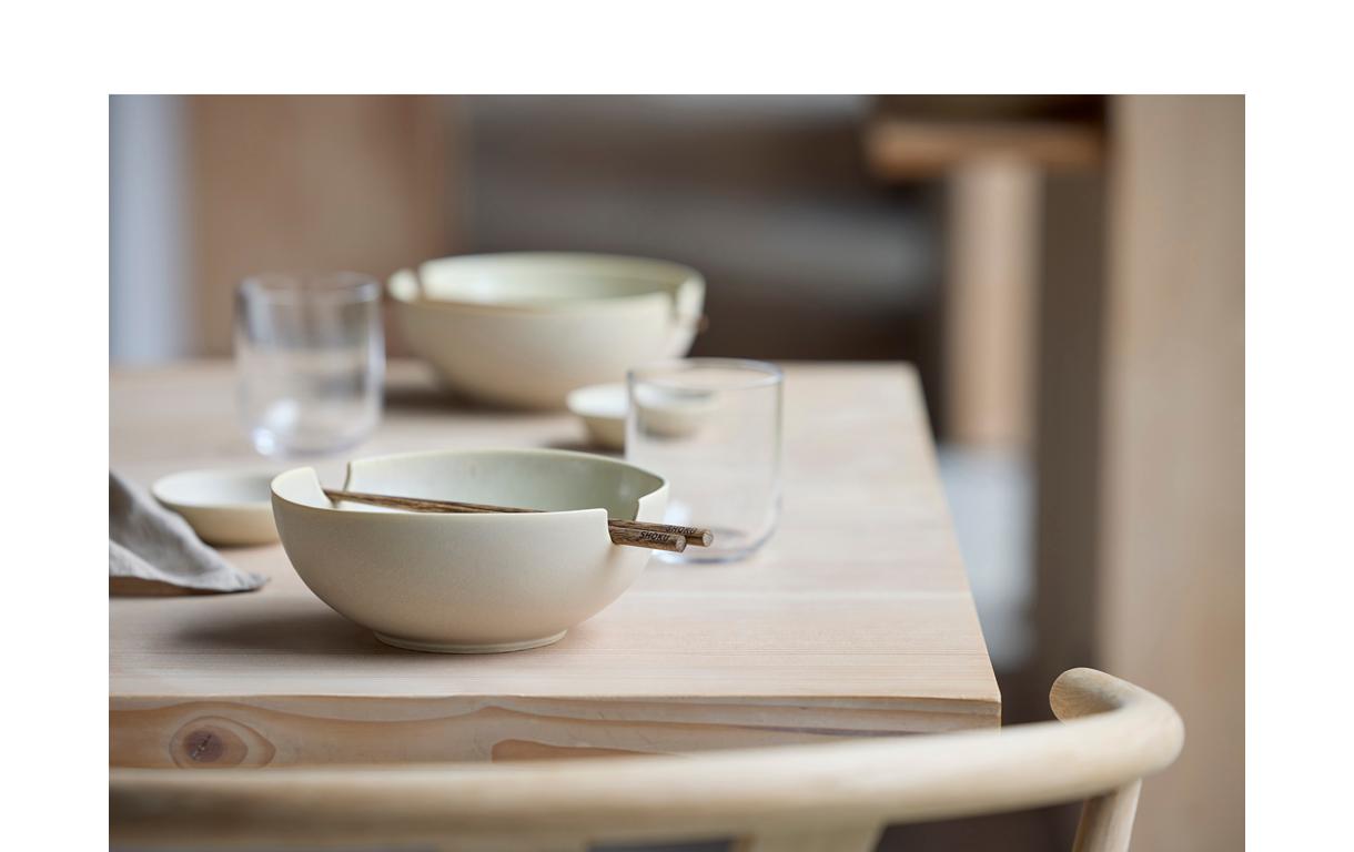 Essstäbchen Shoku 8-teilig, BraunStäbchen-Set aus Holz