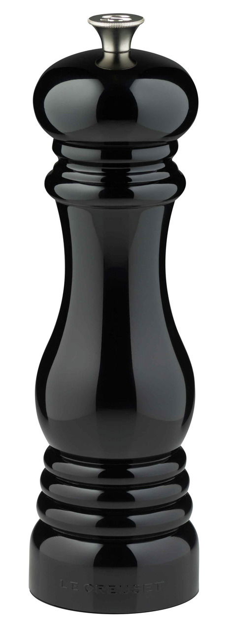 LE CREUSET Pfeffermühle 21cm Schwarz Glänzend