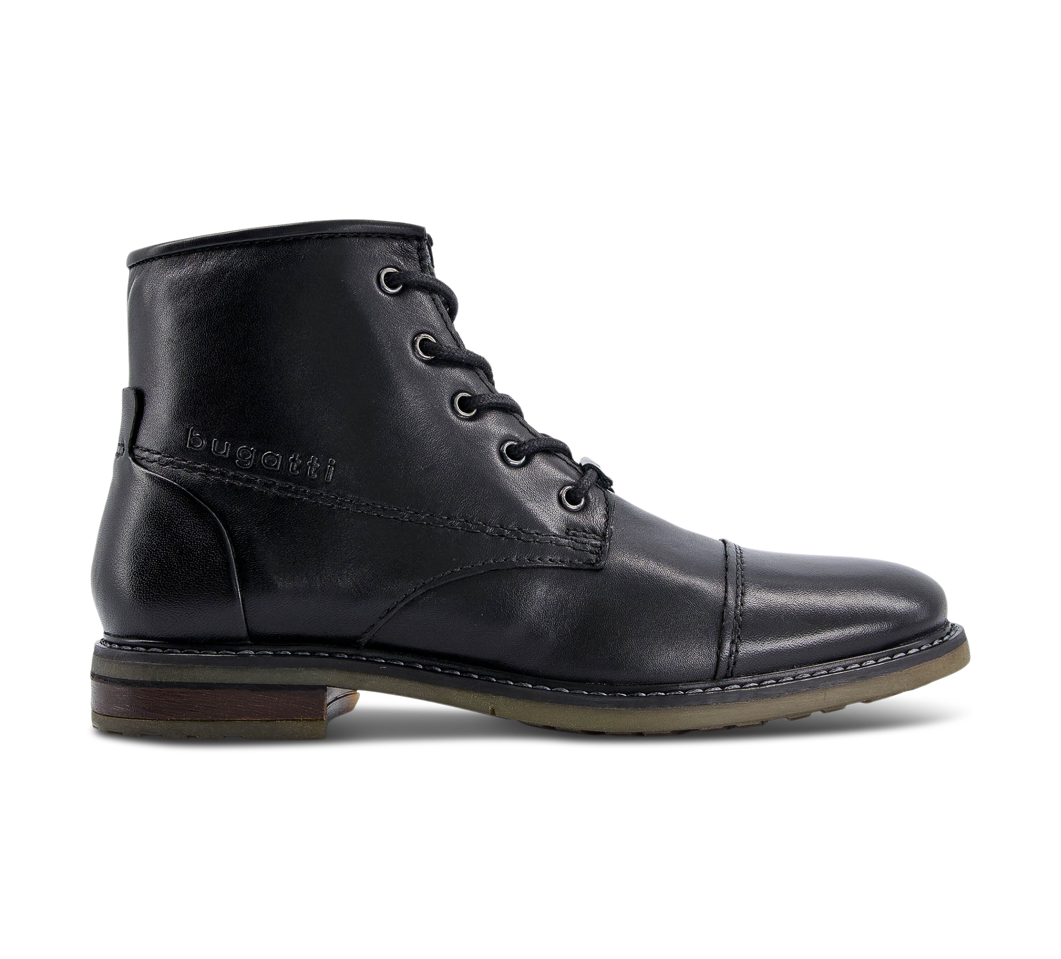 Bugatti Marcello - Schnürboots schwarz