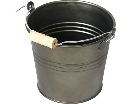 Emmer 1,6 L antraciet mat