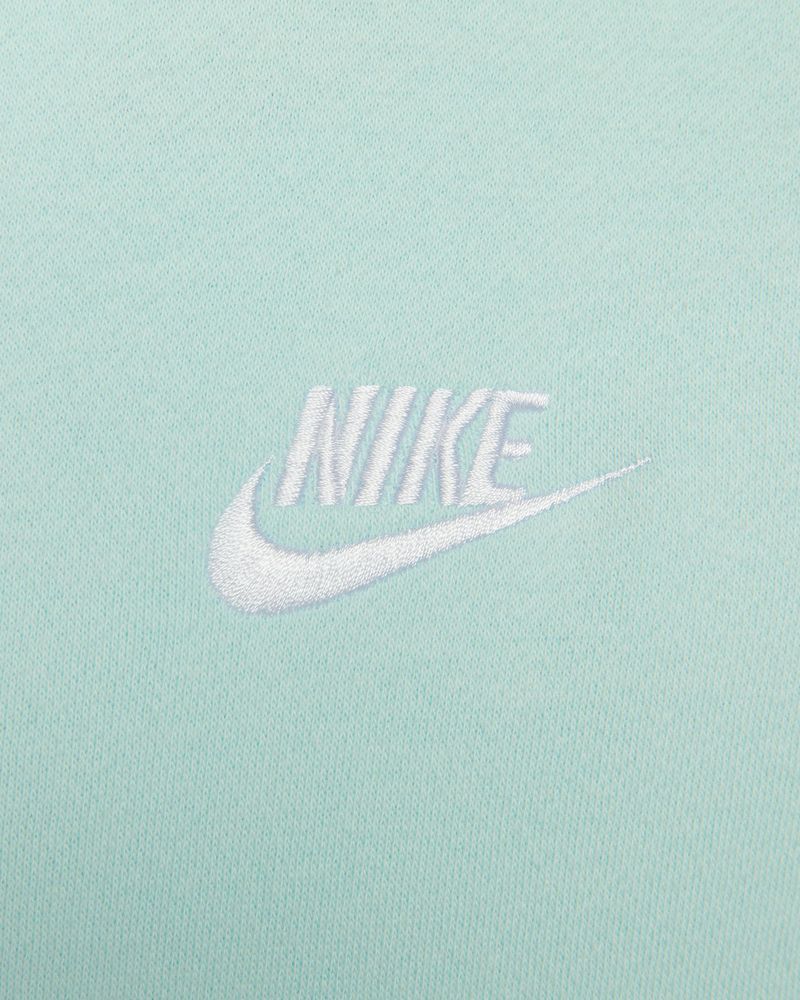Sweat à capuche Nike Sportswear Club Fleece Vert d'eau pour homme