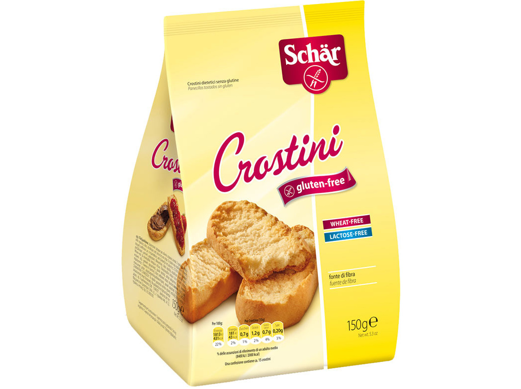 TOSTAS SCHAR CROSTINI SEM GLÚTEN 150G