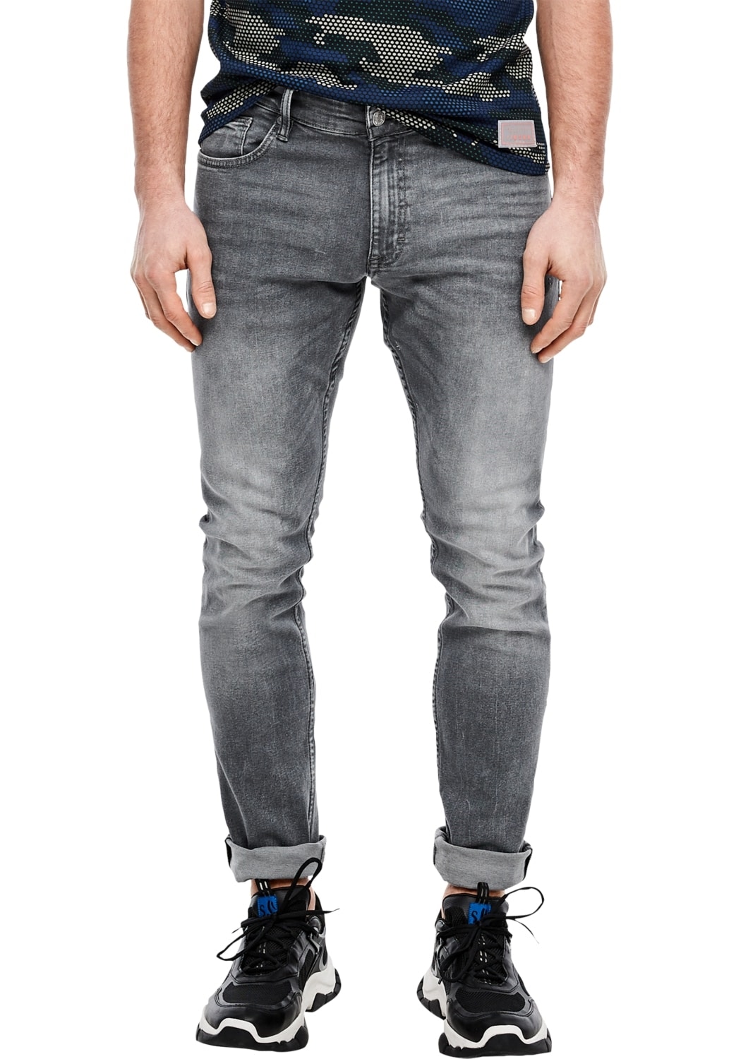 QS Slim-fit-Jeans im Five-Pocket Style