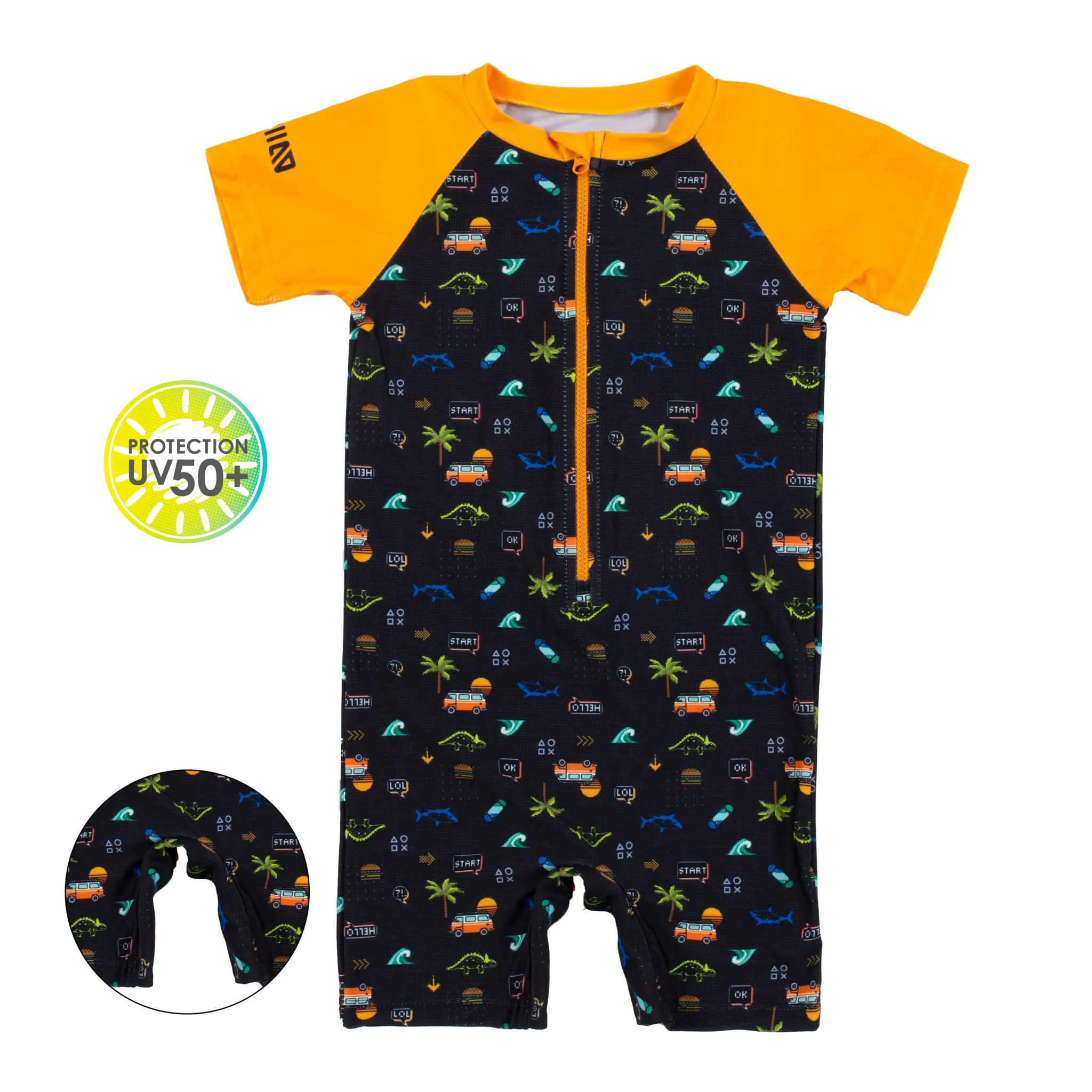Nanö Maillot UV Retro 6-24mois
