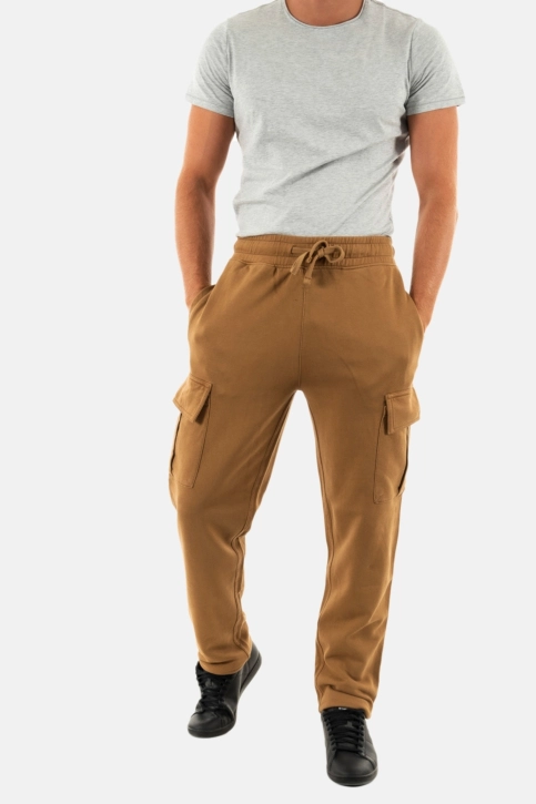 pantalons superdry relaxed cargo 4ex classic camel