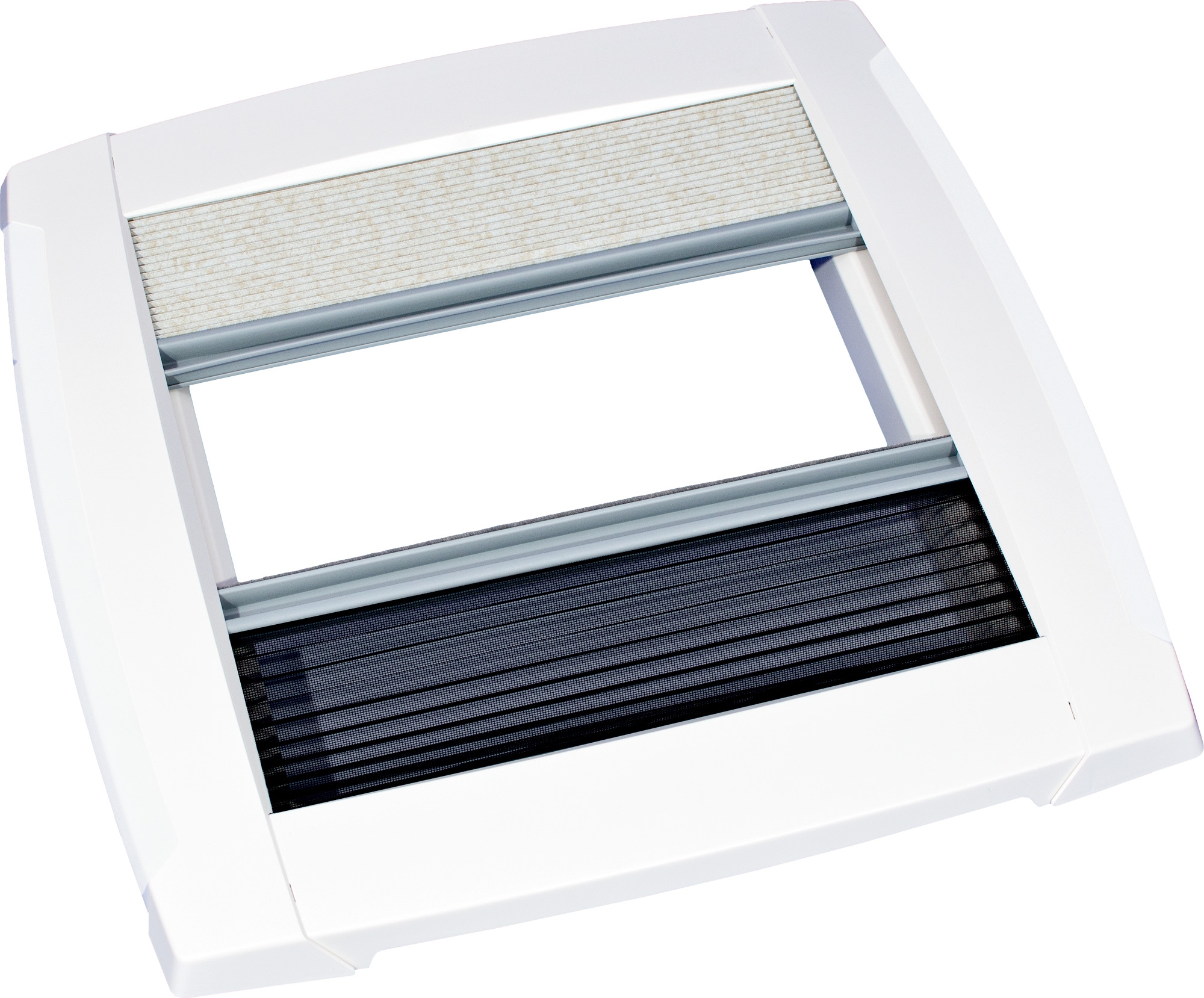 MPK VisionStar Innenrahmen Doppelplissee für Dachhauben 40 x 40 cm