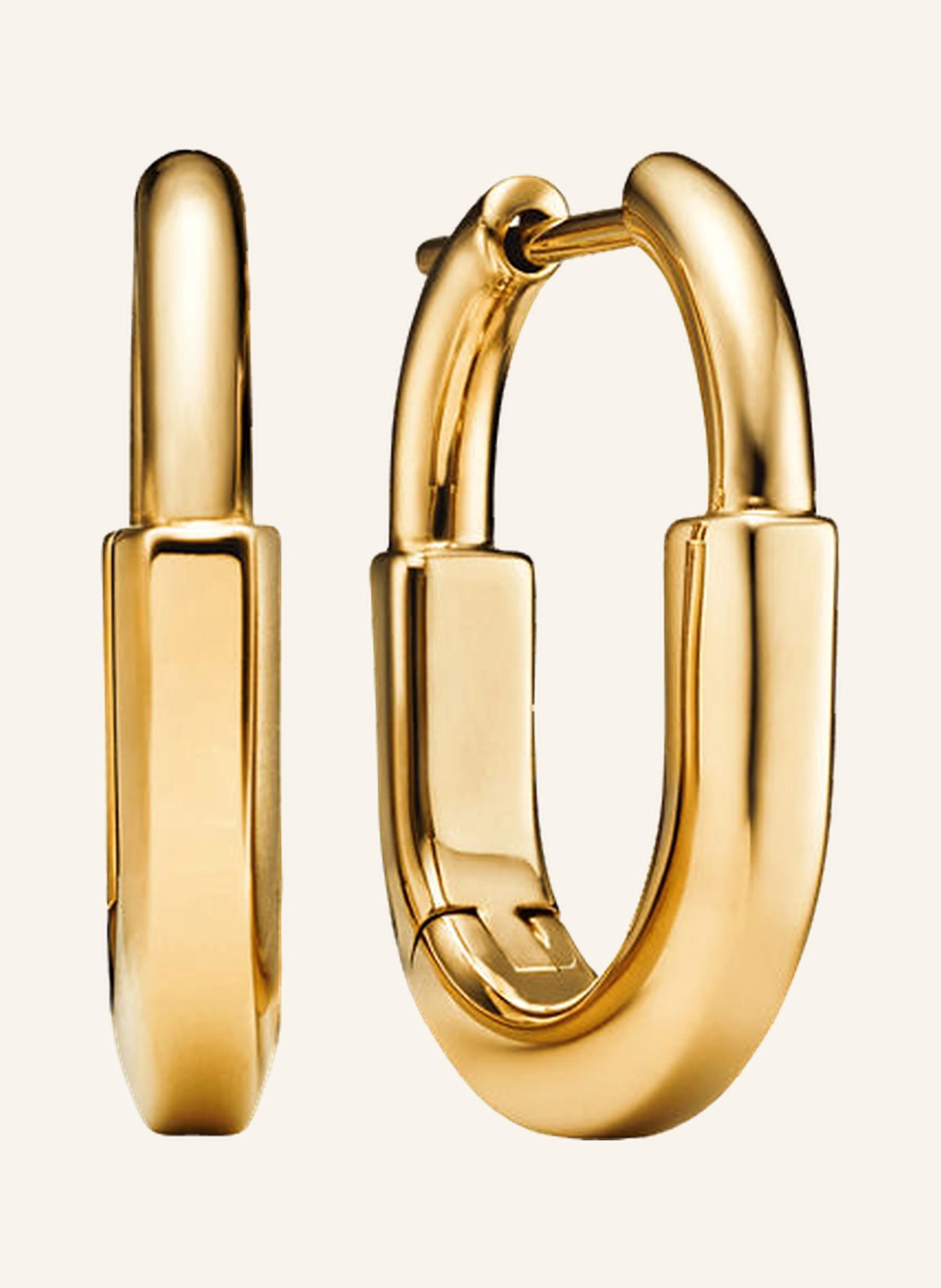TIFFANY & Co. Tiffany Lock OHRRINGE aus 18 Karat Geldbgold