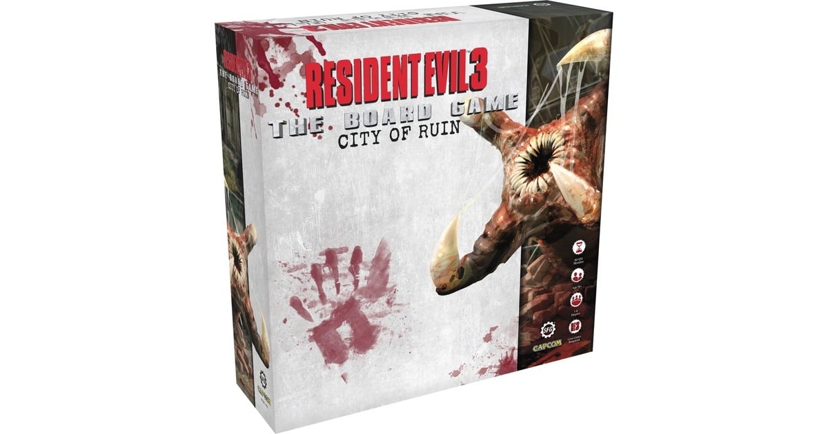AsmodeeResident Evil 3: The Board Game - City of Ruin Expansion Bordspel  (Engels, 1 - 4 spelers, 60 minuten, Vanaf 14 jaar)