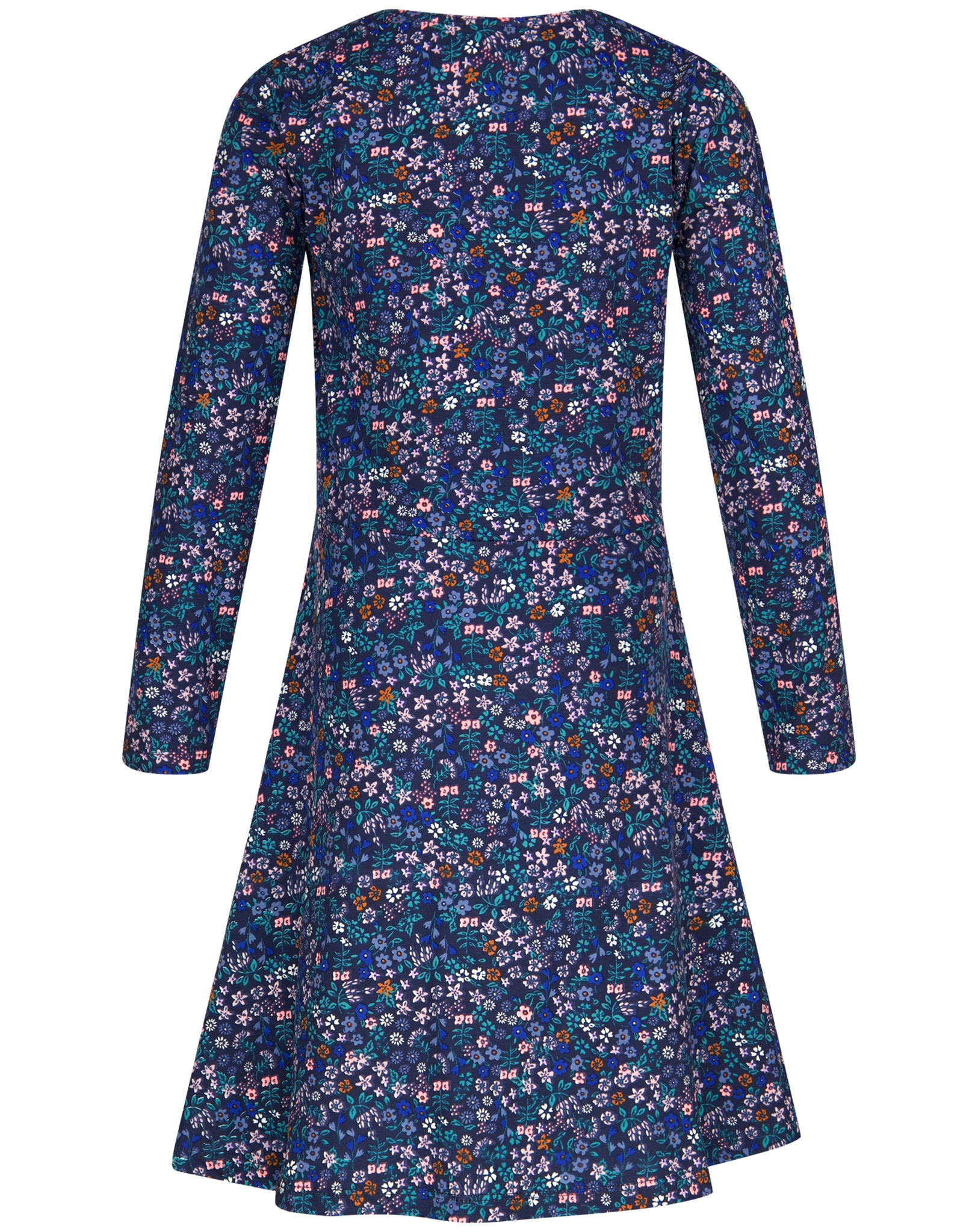 Langarmkleid MILLEFLEUR in navy