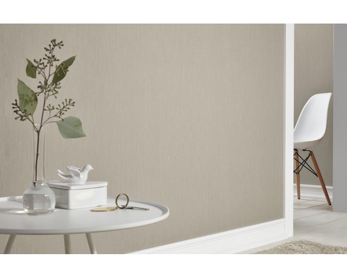 Vliesbehang 10004-37 GMK Fashion for Walls effen taupe glitter
