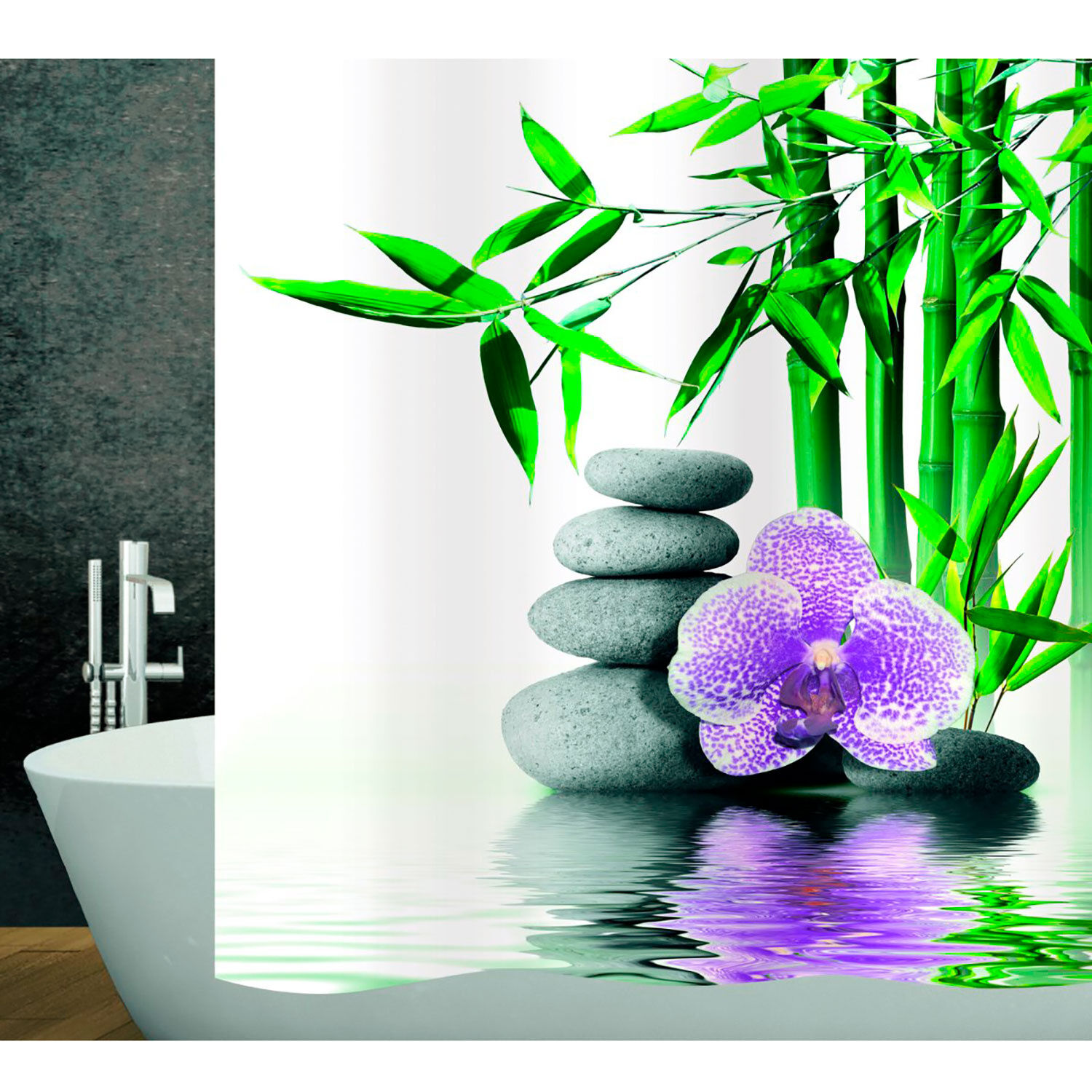 diaqua Duschvorhang Textil Spa