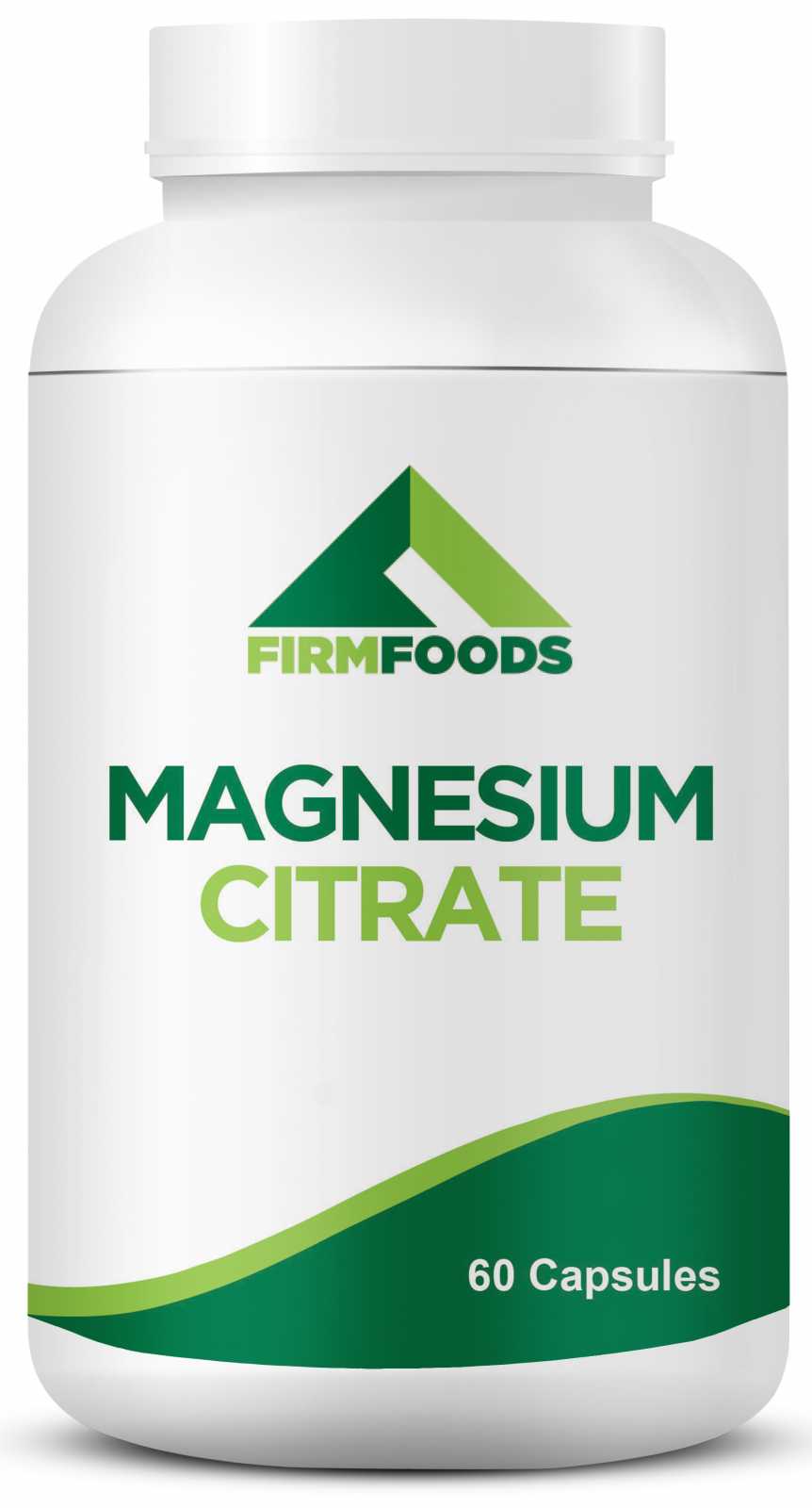 Firm Foods Citrato de Magnesio 60 Cápsulas