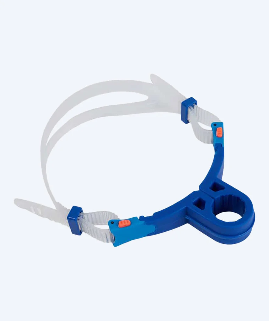 Speedo centersnorkel - Blå/orange