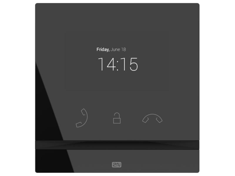 2N Innensprechstelle Indoor Compact  Schwarz 2N Indoor Compact IP Innensprechstelle