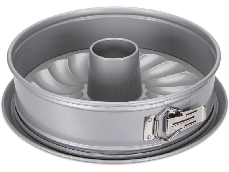 Städter Springform mit Flach.- und Rohrboden 28 cm Backform für Kuchen
